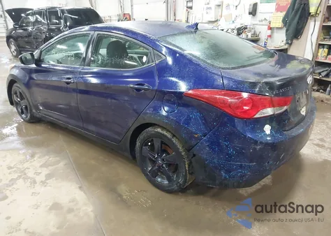 2012 Hyundai Elantra Gls z USA, uszkodzony, nr VIN 5NPDH4AE3CH064083
